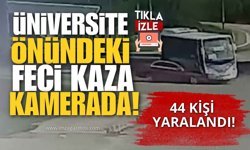 Bartın’da Dehşet Anları! Yolcu Dolu Otobüs Otomobilin Üzerine Devrildi!