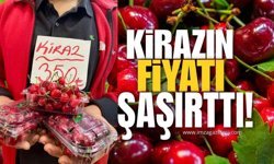 Zonguldak’taki Manavda Kirazın Fiyatı Şaşırttı!