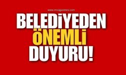 Belediyeden Herkesi İlgilendiren Önemli Duyuru!