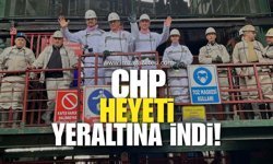 CHP Heyeti Yeraltına İndi!