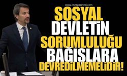 CHP’li Eylem Ertuğrul’dan TBMM’de Dikkat Çeken Eleştiri: Sosyal Devletin Sorumluluğu Bağışlara Devredilmemelidir!
