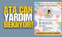 DMD Hastası Ata Can İçin Yardım Kermesi…