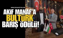 Dünyaca Ünlü Yazar Akif Manaf’a BULTÜRK Barış Ödülü