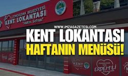 Zonguldak Kent Lokantası Haftanın Menüsü!