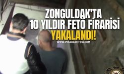 Zonguldak'ta 10 Yıldır Aranan FETÖ Üyesi Fare Gibi yakalandı!