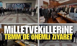 GMİS'TEN ZONGULDAK MİLLETVEKİLLERİNE TBMM’DE ÖNEMLİ ZİYARET