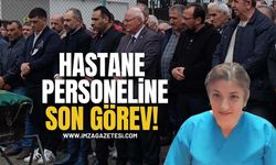 Görev Başında Hayatını Kaybeden Hastane Personeli Tülay Irkat Ceylan Son Yolculuğuna Uğurlandı