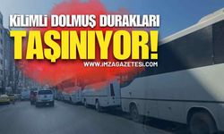 Kilimli Dolmuş Durakları Taşınıyor!