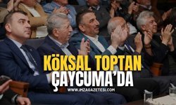 Köksal Toptan, Çaycuma'da Kitap Tanıtım Etkinliğine Katıldı