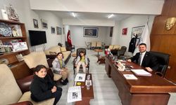 Minik Öğrencilerden Başkanla Röportaj!