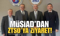 MÜSİAD Zonguldak Şubesi Heyetinden ZTSO Başkanı Metin Demir’i Ziyaret