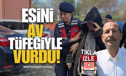 Tartıştığı Eşini Av Tüfeğiyle Vurdu!