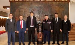 TÜRK-ENERJİ SEN GENEL BAŞKANI DEMİR’DEN YEŞİL’E ZİYARET