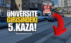 Üniversite Girişindeki 5. Kaza! Can Kaybı Mı Bekleniyor? Hız Kesici Konulsun!