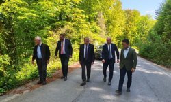 Kardeşler Köyünde Toprak Kayması Sonrası İnceleme