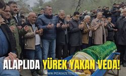 Alaplı’da Yürek Yakan Veda!