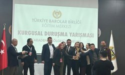 Zonguldak Barosu Kurgusal Duruşma Yarışmasında Bölge Birincisi Oldu