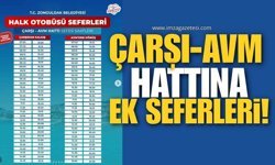 Zonguldak Belediyesi’nden Çarşı-AVM Hattına Ek Seferler!