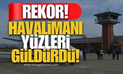 Zonguldak Havalimanı Yüz Güldürdü! Rekor!