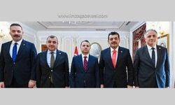 Zonguldak Heyetinden Adalet Bakanı Akın Gürlek’e Hayırlı Olsun Ziyareti