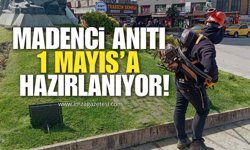 Zonguldak Madenci Anıtı 1 Mayıs’a Hazırlanıyor!