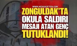 Zonguldak'ta Okula Saldırı Mesajı Yapan Liseli Tutuklandı!