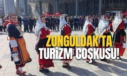 Zonguldak'ta Turizm Haftası Coşkusu. 50.Yıl Kutlamaların Renkli Görüntülere Sahne Oldu!