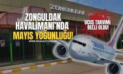 Zonguldak Havalimanı’nda Mayıs Yoğunluğu! Mayıs Ayı Uçuş Takvimi Açıklandı!