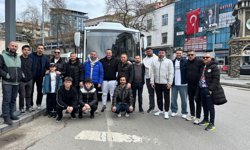 Zonguldaklı Gazeteciler Beşiktaş – Antalyaspor maçı için yola çıktı...