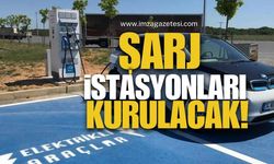 Zonguldak'ta Şarj İstasyonları Kuruluyor!