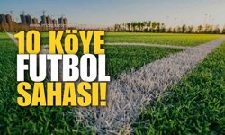 10 Köye Futbol Sahası!