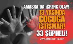 13 Yaşında Çocuğa İstismar İddiası: 33 Şüpheli Tutuklandı