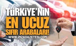 2 Milyon TL Altı Sıfır Araçlar Belli Oldu! İşte Türkiye'nin En Uygun Fiyatlı 15 Otomobili