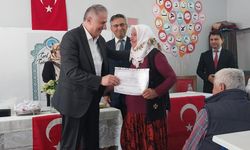 Kızılcapınar’da Kur’an-ı Kerim Kursu Tamamlandı