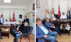 Başkanlar Gazetecilere Bayramlaştı