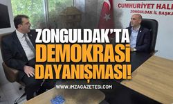 Zonguldak’ta Demokrasi Dayanışması: Zafer Partisi’nden CHP’ye Destek Ziyareti