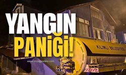 Kilimli’de Ev Yangını Paniği!