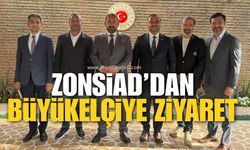ZONSİAD Başkanı Nejdet Tıskaoğlu ve ZONSİAD Üyelerinden Fas Büyükelçisi Mustafa İlker Kılıç’a Ziyaret