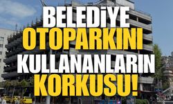 Belediyenin Otoparkının Asansöründe Mahsur Kalma Korkusu!
