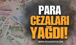 Zonguldak’ta Para Cezaları Yağdı!