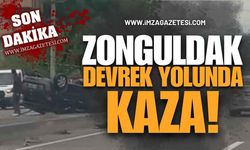 Zonguldak-Devrek Yolunda Kaza!