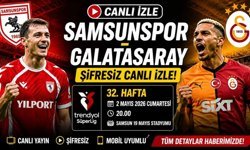 CANLI İZLE: Samsunspor - Galatasaray Şifresiz Canlı İzle! Samsunspor - GS Canlı Yayın Bilgileri (Süper Lig 32. Hafta)