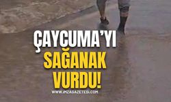 Çaycuma’yı Sağanak Vurdu!