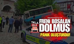 Freni Boşalan Dolmuş Tarihi Hamama Çarptı!