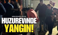Huzurevinde yangın! 54 kişi tahliye edildi