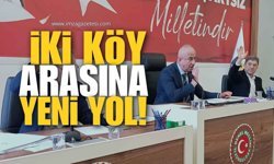 İki Köy Arasına Yeni Yol Yapılacak!
