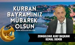 Kemal Demir Kurban Bayramı Mesajı