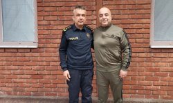 Kilimli İlçe Emniyet Müdüründen İlçe Gençlik Spor Müdürüne Ziyaret