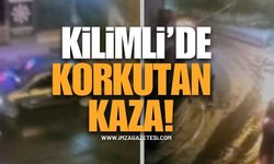 Kafa Kafaya Çarpıştılar! Kilimli'de Korkutan Kaza!