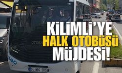 Kilimli’ye Halk Otobüsü Müjdesi!